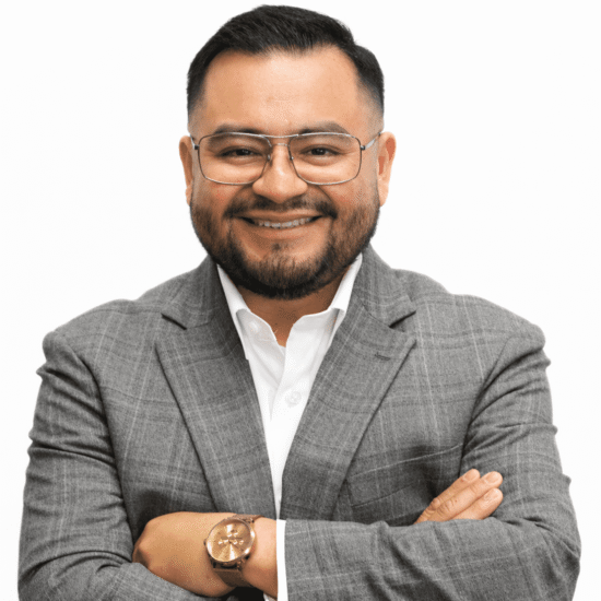 Enrriquee - Business - White Background - Arm's Crossed